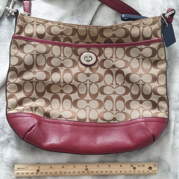 COACH Signature C Park Carrier Shoulder Bag - Picture 3 of 8